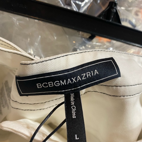 Cassandra Linen Wide-Leg Pant - OFF WHITE / Lg - Picture 3 of 8